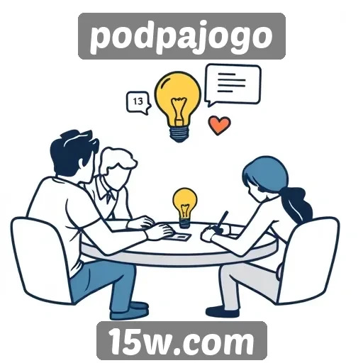 Participação de usuários no desenvolvimento do podpajogo